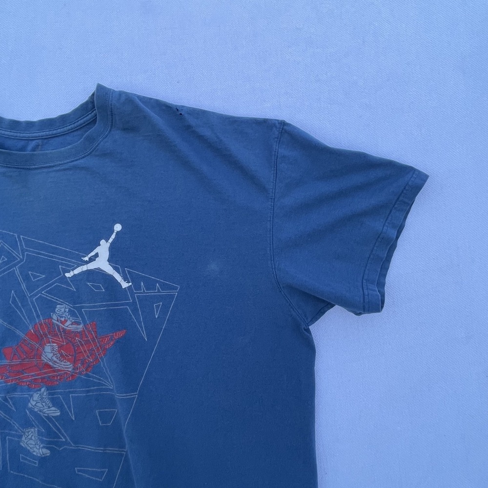 Air Jordan Jumpman #23 Men's T-Shirt Size 3XL. NBA Micheal Chicago Bulls Retro - Picture 5 of 14